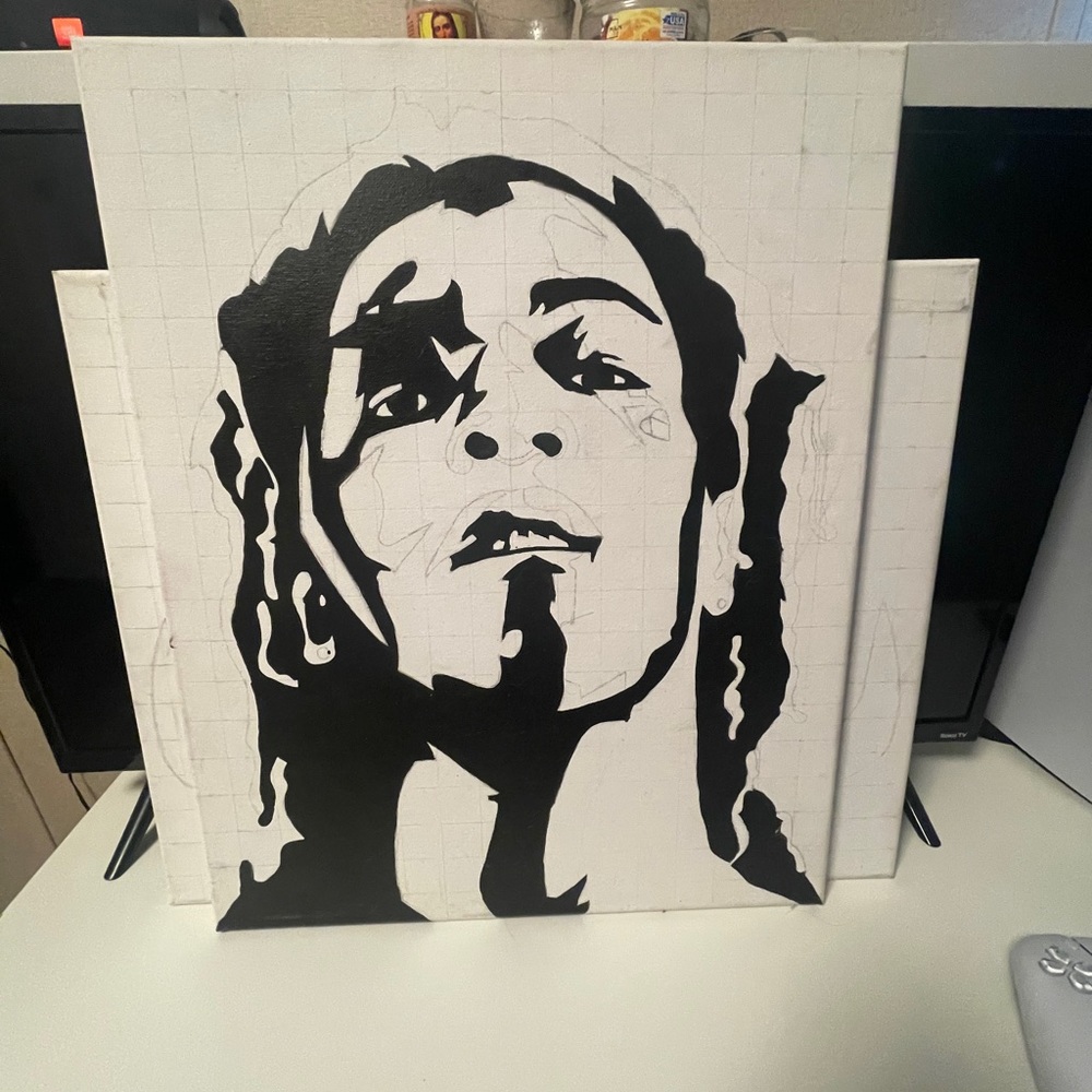 hand painted canvas